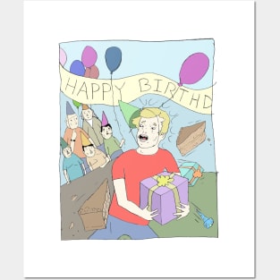 Happy Birthday Posters and Art